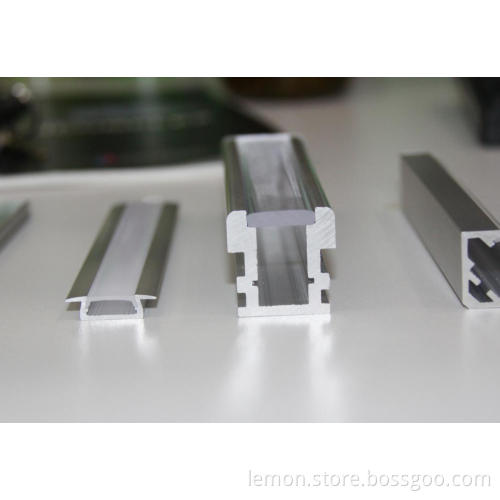 aluminum led profile for led strips with power coating,